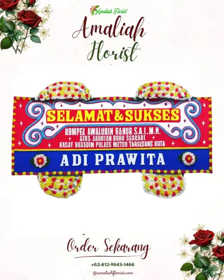 Papan Bunga Ucapan Selamat Gegesik Wetan